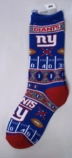 New York Giants Socks Medium Size 5  to 10 Super Fan