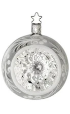 Inge Glas Reflector Silver Reflections 8cm 20191R008German NEW w/FREE Gift Box