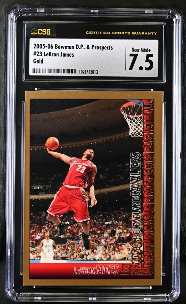 Bowman Draft Picks & Prospects LeBron James 2005-06 #23 for sale