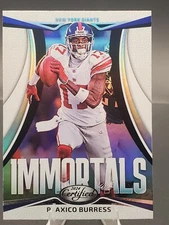 2024 Panini Certified Plaxico Burress Immortals New York Giants #16