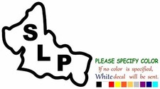 SAN LUIS POTOSI SLP 2 Vinyl Decal Sticker Car Window Bumper Wall Laptop 6"