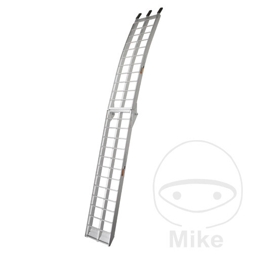 Rampa plegable para para remolque transporte de moto pesada 340 KG 2260X305 MM