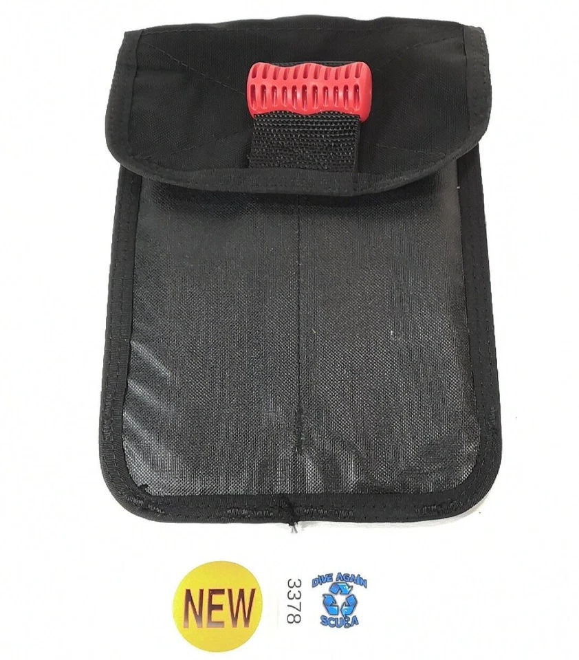 2X SeaQuest Negro Diamante Liberable Peso Bolsillo Bolsa Par Buceo BC BCD Foto 2 de 4