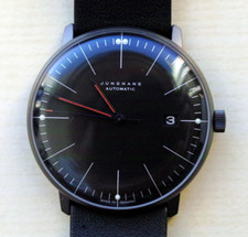 Orologio uomo JUNGHANS Max Bill automatico Bauhaus ref. 27/4308.02 NUOVO SET COMPLETO