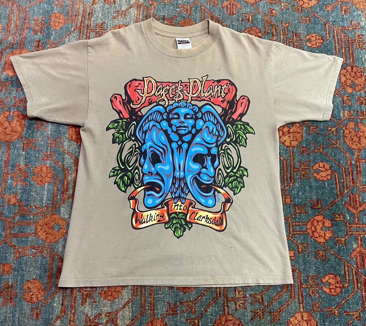トラヴィス・スコット着用 1998 Page Plant ツアー Tシャツ XL