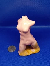 "FLAVIA" - Very nice clay original sculpture. Hand made and glazed.