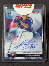 2020 Bowman's Best ROOKIE AUTO Shun Yamaguchi, FACTORY SEALED, Item 12