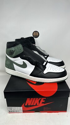 Size 18 - Air Jordan 1 Retro OG High - Clay Green 555088 135 New