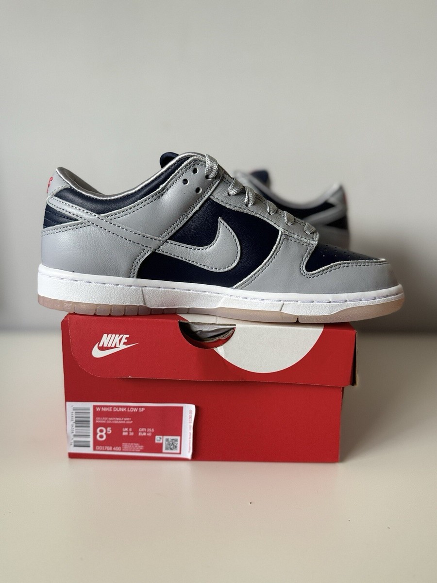 スニーカー Nike DUNK LOW COLLEGE NAVY DD1768-400 Nike Dunk Low College Navy DD1768-400 Women's Size 8.5