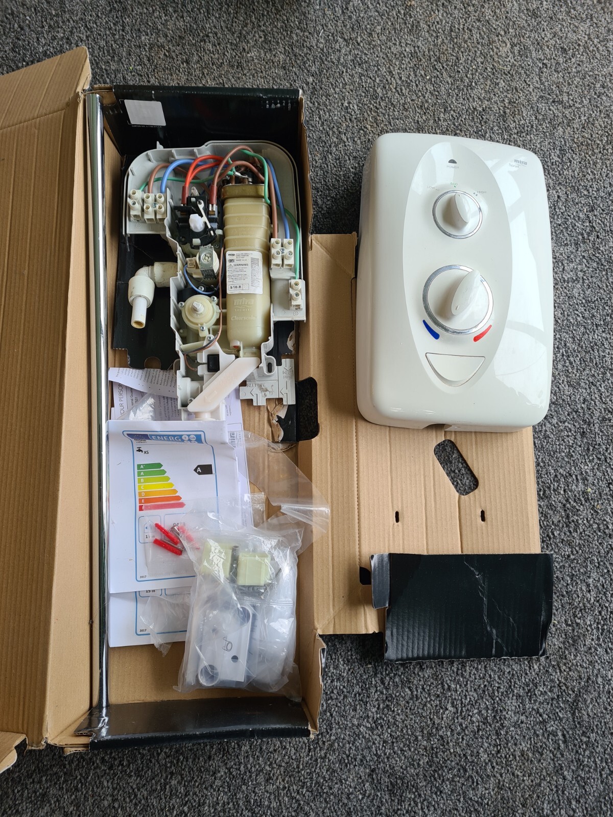 MIRA Sprint Electric Shower 10.8kW eBay