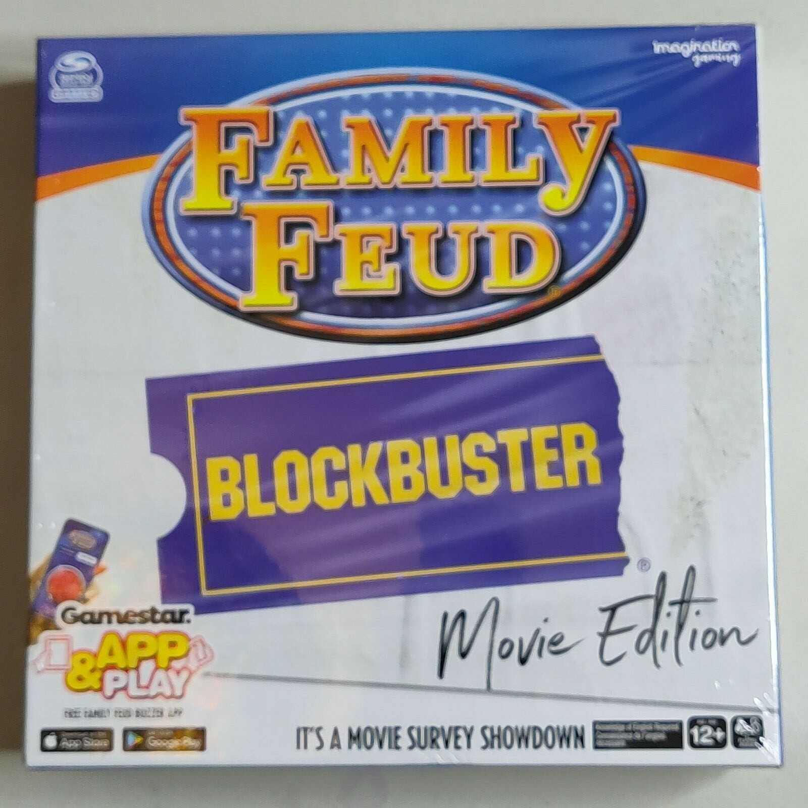 Family Feud BLOCKBUSTER Movie Edition Board Game NEW SEALED