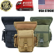 Tactical Drop Leg Bag Thigh Hip Waist Fanny Pack Outdoor Men's Military Pouch US