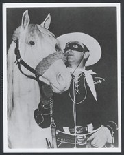 CLAYTON MOORE in @Col The Lone Ranger (1980s) HORSE SILVER