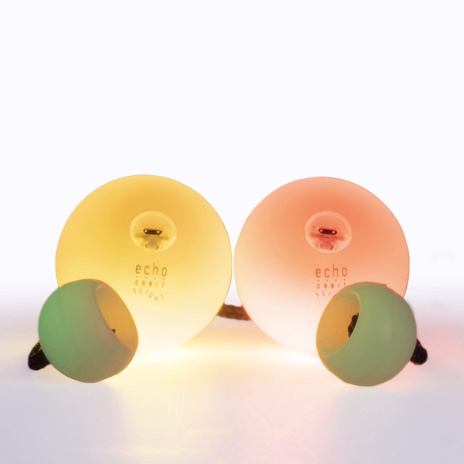 Echo Orbit Flight LED Poi - 20 Color Modes & USB Rechargeable