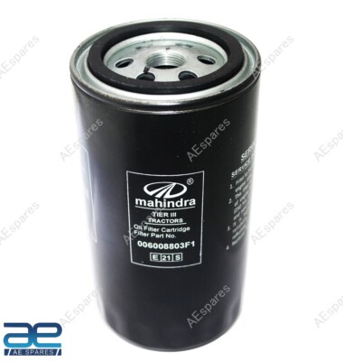 OEM 006008803F1 Motorölfilter Für Mahindra Traktor 7520 4565 6075 6530
