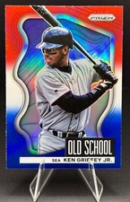 Ken Griffey Jr. 2022 Prizm Old School Red/White/Blue Prizm #OS-2