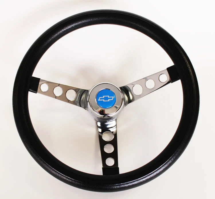 Chevelle El Camino Chevy 1964-1965 camioneta GRANT volante negro 13 1/2" Foto 4 de 4