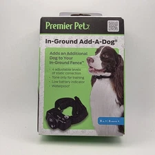 Premier Pet In Ground Add A Dog To Your Fence Collar (16920) Works With Pet Safe
