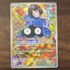 Pokémon TCG Erika's Tangela 218/217 Ascended Heroes Secret Rare Holo NM