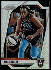 2024 Panini Prizm WNBA #36 Tina Charles Silver Prizms