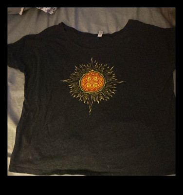 GOVT MULE Black Graphic Print Crew Neck Short Sleeve Knit T-Shirt Size M