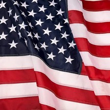 WK™ USA Flag - 3 x 5 Embroidered Stars & Sewn Stripes! Proudly Made in the USA
