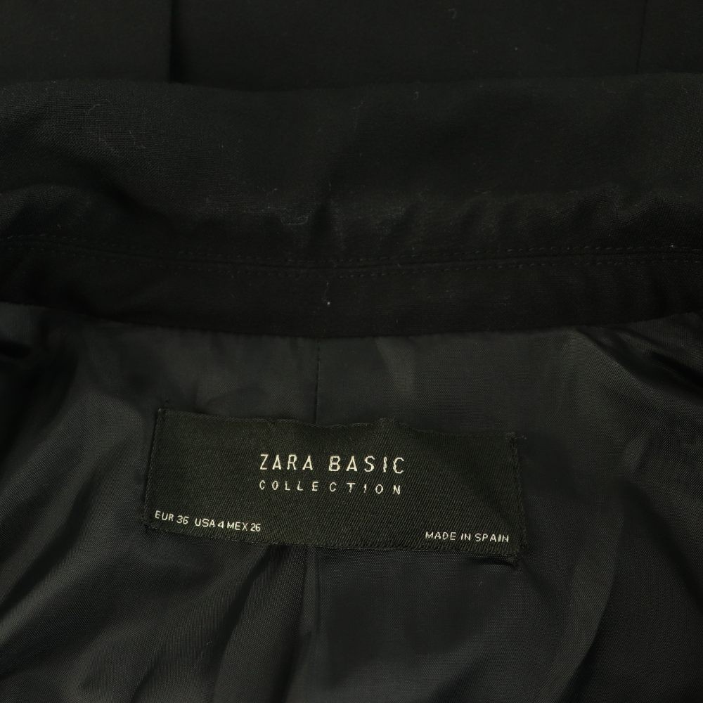 ZARA BASIC COLLECTION Tailored Jacket 1B Stretch … - image 3