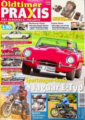 4) Oldtimer Praxis 02/2020 - Sunbeam S7 Motor mit 26P - Jawa Bizon 350 mit 22,5P