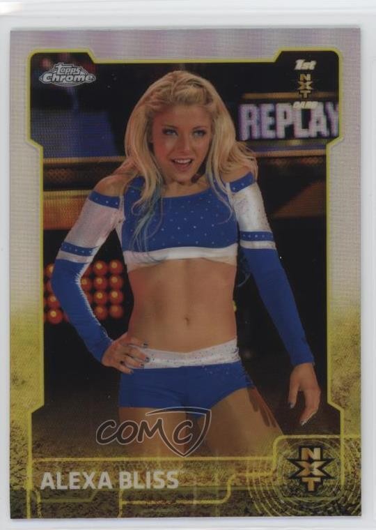 2015 Topps Chrome WWE Refractor Alexa Bliss #92 Rookie RC 18kw