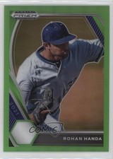2021 Panini Prizm Draft Picks Lime Green Prizm 47/75 Rohan Handa #PDP146 0t2s
