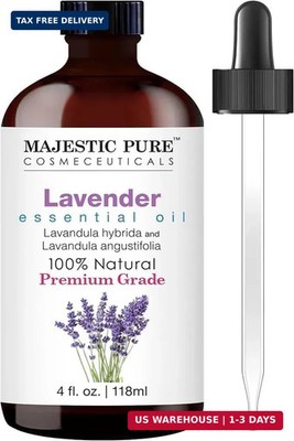 Majestic Pure Essential Oil with Glass Dropper - 100% Pure and Natural - Essenti