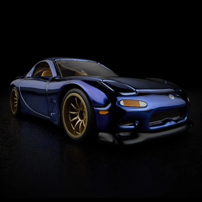   1993 Mazda RX-7 R1   Hot Wheels   RLC Exclusive  2025   Premium blau  