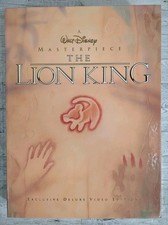 Walt Disney's Masterpiece The Lion King Exclusive Deluxe Video Edition VHS