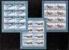 Transnistria 2026 Aircraft of the Tiraspol airfield 3Sheets**MNH