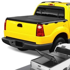 For 2001-2005 Explorer Sport Trac 4.16 Ft Short Bed Hard Tri-fold Tonneau Cover