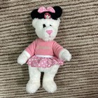 2 Disneyland Resort 11 Inch Bears Red Boy Pink Girl Mickey Minnie Ear Plush — photo 5