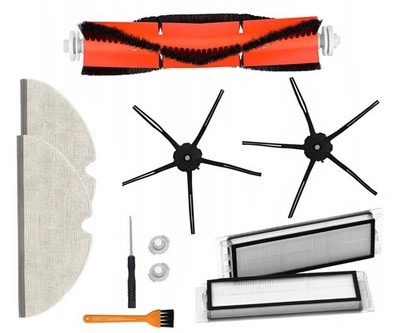 Zubehörset Bürsten Filter Saugroboter Xiaomi Roborock S50 S51 S55 S60 S65 E4 E5