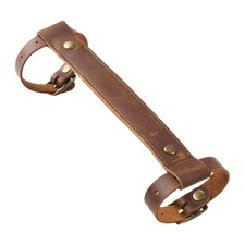 Adjustable Leather Carry Handle For Bike Frames Move Your Bicycle// Effortlessly