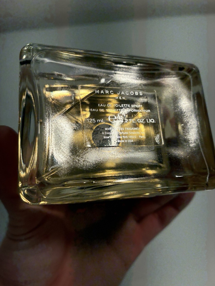 Marc Jacobs Men Eau De Toilette 125ml/4.2 Fl Oz DISCONTINUED RARE