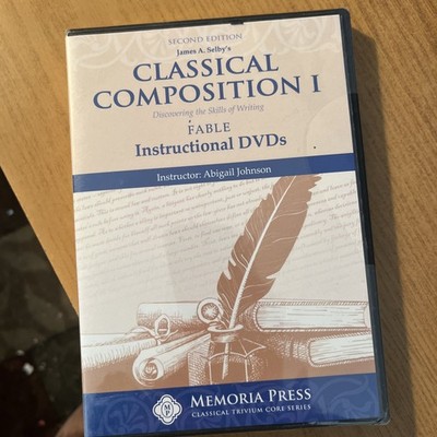 CLASSICAL COMPOSITION I - Fable Instructional - Memoria Press DVD NEW/SEALED
