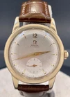 ORIGINAL VINTAGE 35mm 1949 OMEGA AUTOMATIC 14k Gold-filled SSTEEL WATCH SERVICE