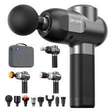 BOB AND BRAD C2J Smart Electric Massage Gun with Heat&Cold Head Therapy Massager