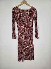 Tory Burch - Ria Red Butterfly Sheath Dress - XS