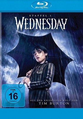 Wednesday Addams - SeasoN/Staffel 1 (Tim Burton) # 2-BLU-RAY-NEU