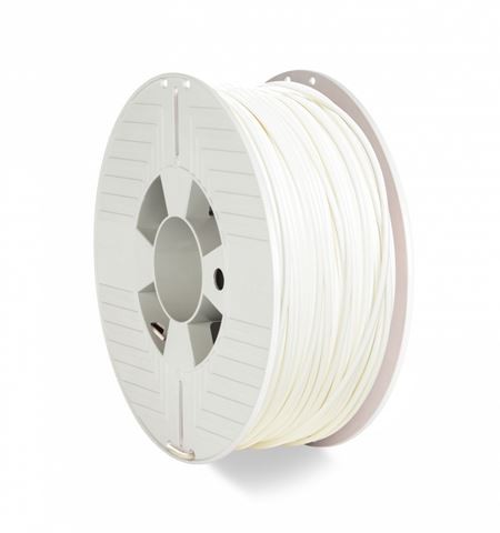 Filament ABS Blanc Verbatim 55034 pour Imprimante 3D Bobine 1 kg