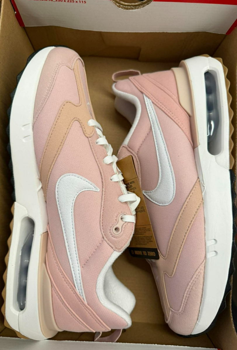 SIZE 10 WOMENS / 8.5 MENS - NEW Nike Air Max Dawn Pink Oxford