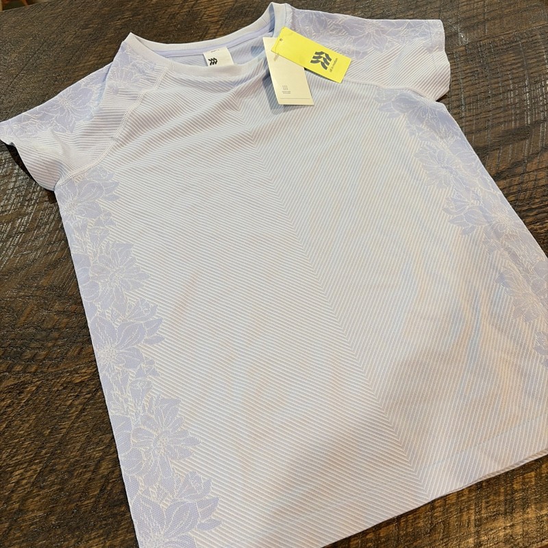 All In Motion Youth Athletic Tee Girls Size 14/16 Quick-Dry Light Blue NWT