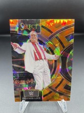 2024 Panini Select WWE #173 Brother Love Orange Ice Prizms