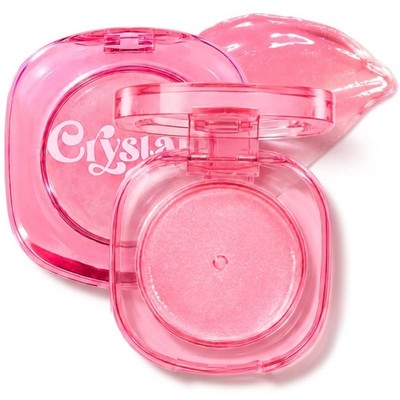 HUDA GIRL Color Changing pH Crystal Jelly Blusher for Cheeks - Sheer Pink