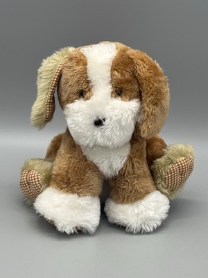 Vintage Avon St. Bernard Puppy Dog Plush 10  Stuffed Animal No Tag